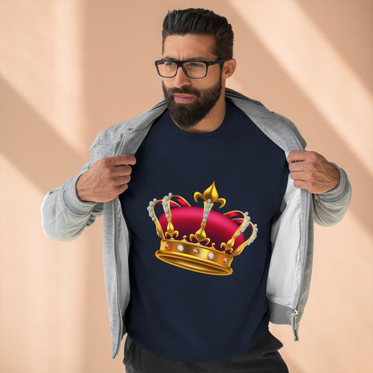 Unisex Crewneck Sweatshirt - British Royal Crown