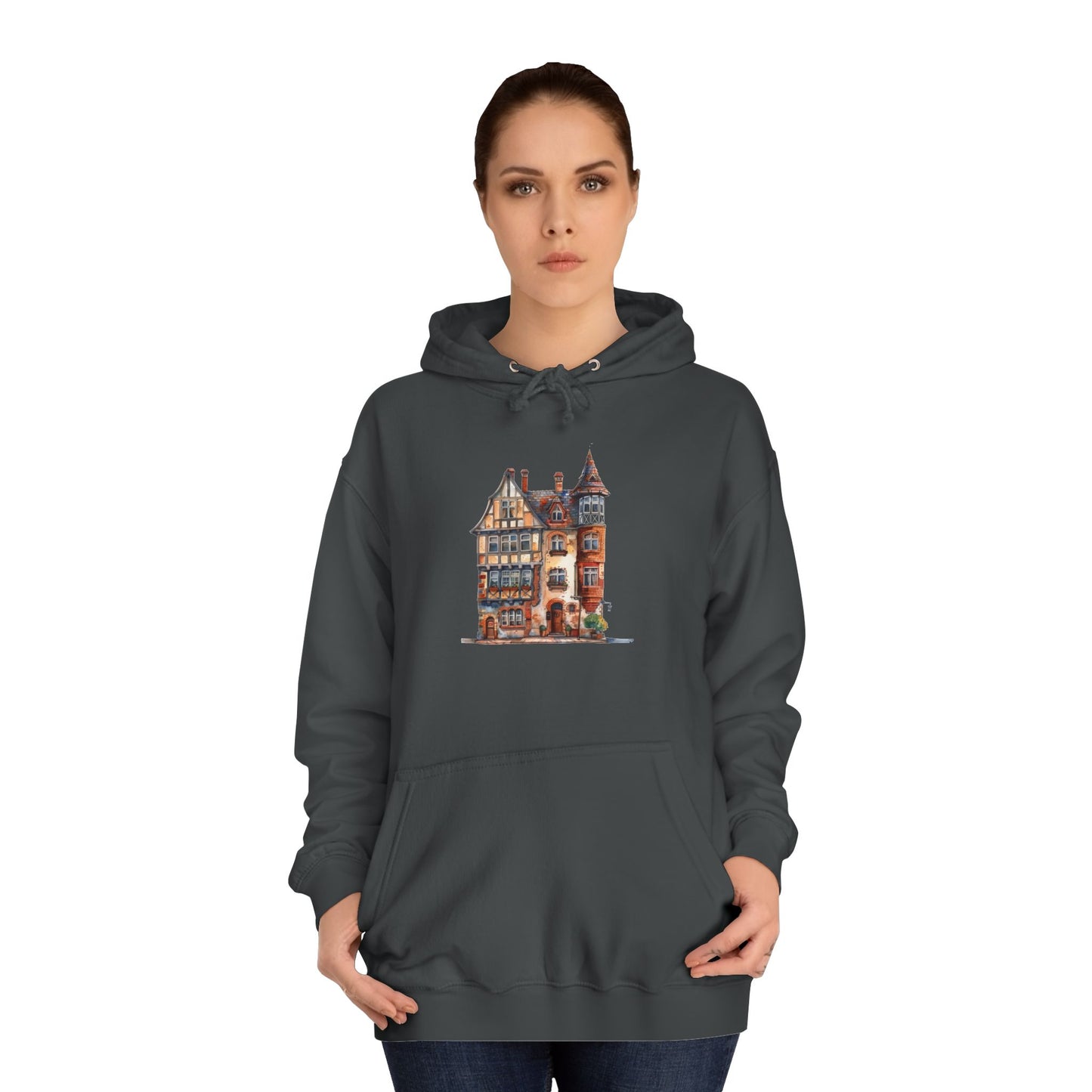 Unisex College Hoodie - Timeless Elegance - The British House