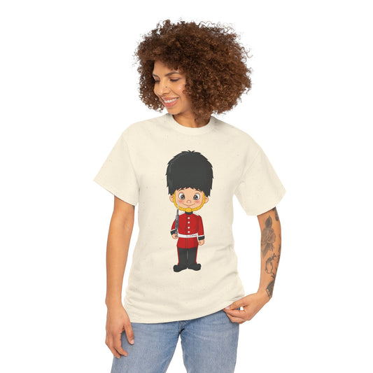 Unisex Heavy Cotton Tee - Bodmin’s Brave - The Iconic Red Jacket