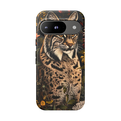 Wildlife Phone Case with Lynx Design, Tough Cases, Animal Lovers Gift, Nature Inspired Accessories, Unique Tech Protection