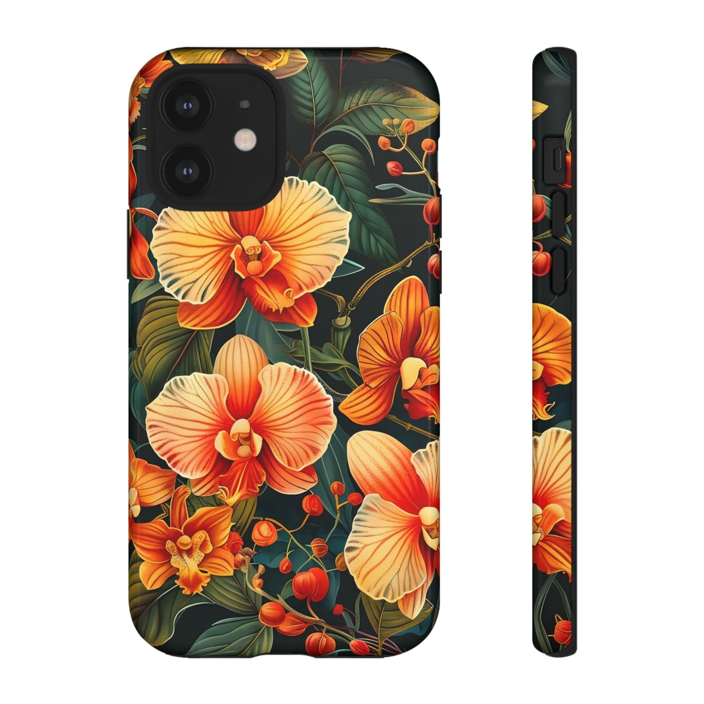 Floral Phone Case - Tough Cases, Protective Cover, Gift for Her, Smartphone Accessory, Floral Design, Nature-Inspired