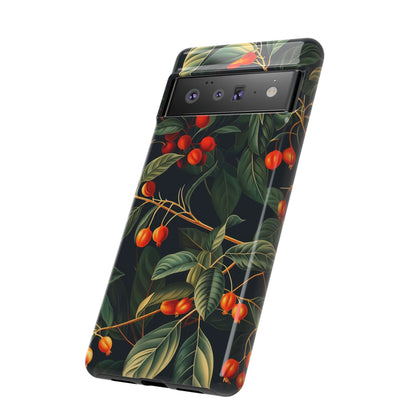 Tough Cases, Floral Phone Case, Nature-Inspired Tech, Unique Gift, Phone Accessory, Botanical Design, Fall Vibes