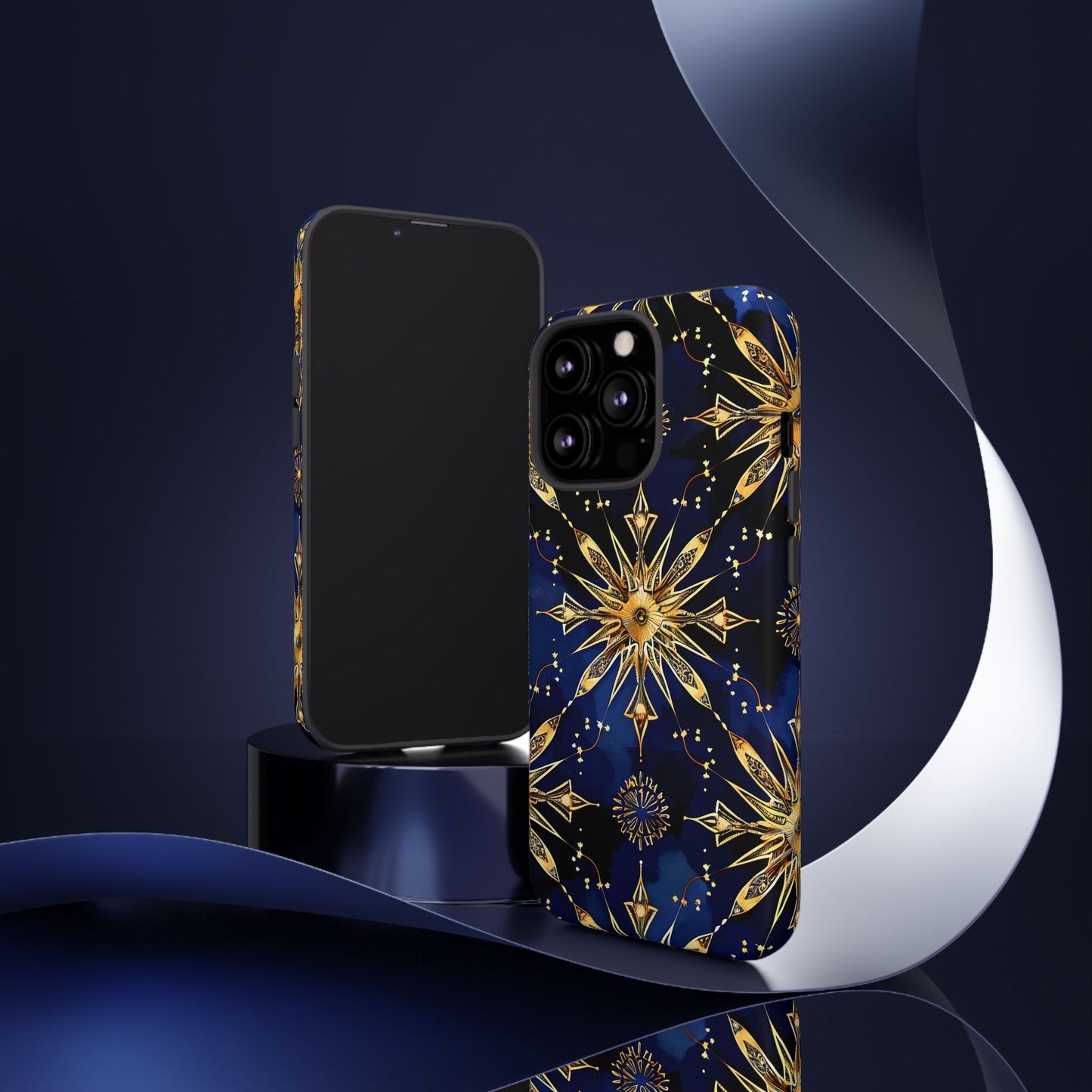 Tough Cases Phone Case with Celestial Design, Stylish Phone Cover, Unique Gift for Space Lovers, Durable Protection, Cosmic Art