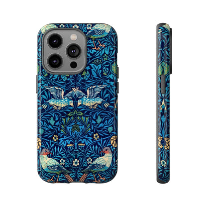 Elegant Bird Pattern Phone Case | Nature Lover Gift, Stylish Mobile Cover, Floral Design, Eco-Friendly, Unique Cell Phone Protector