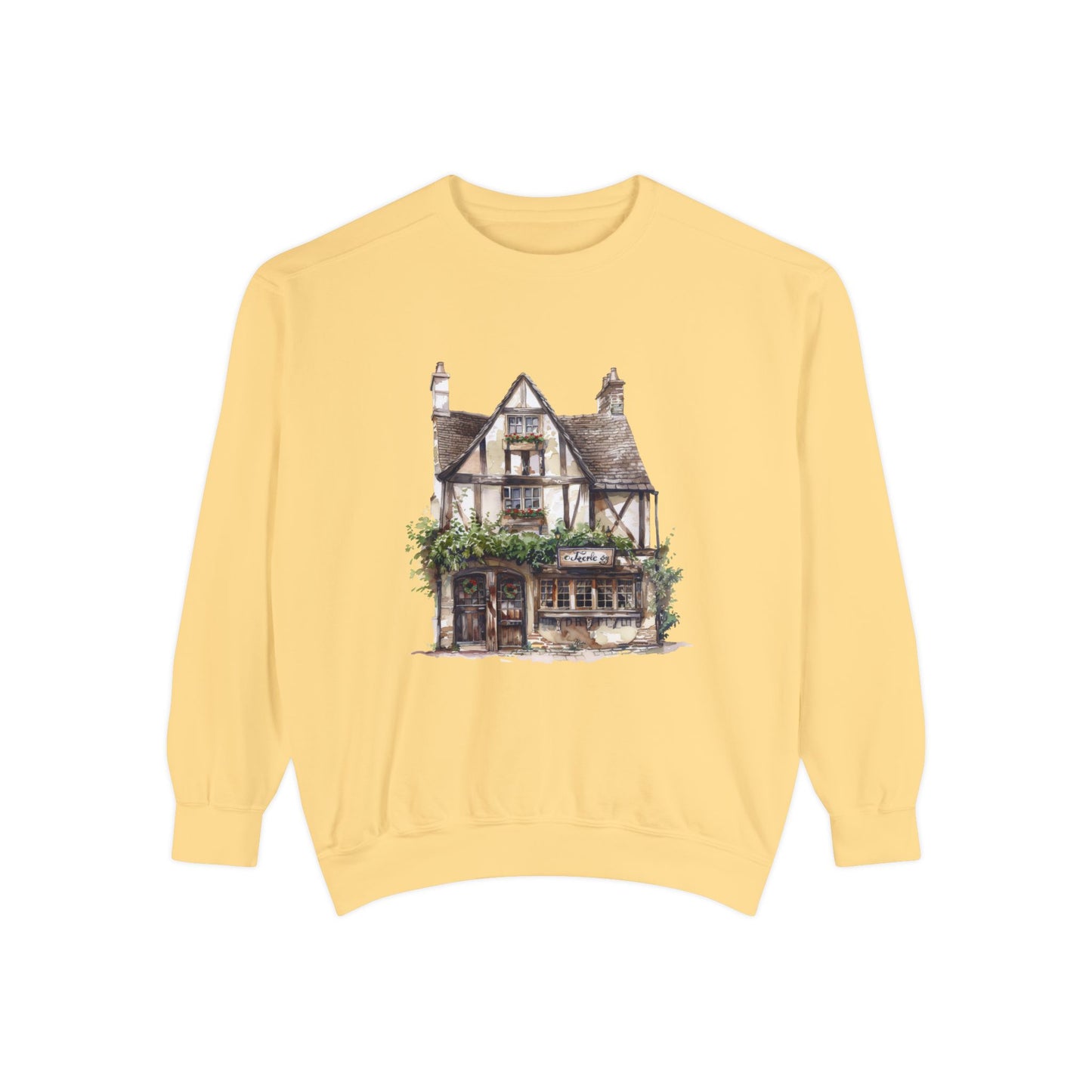 Unisex Garment-Dyed Sweatshirt - British Historic House