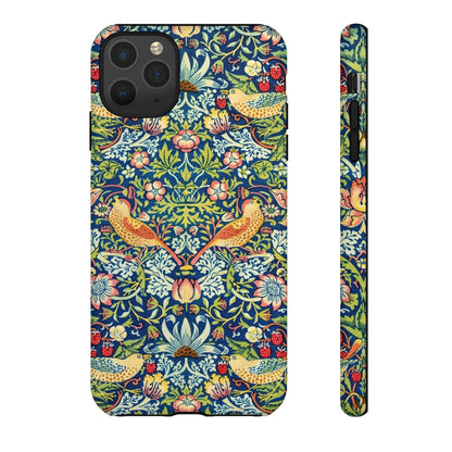Floral Phone Case | Tough Cases, Stylish Protection, Unique Gift, Eco-Friendly, Floral Pattern, Bird Design