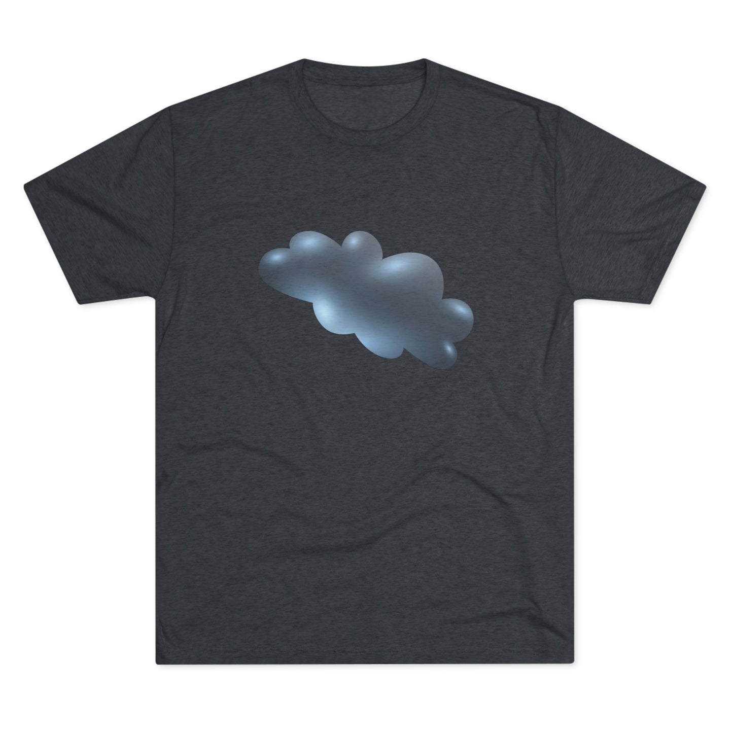 Serene Cloudscape - Dreamy Cloud Soft Unisex Tri-Blend Crew Tee