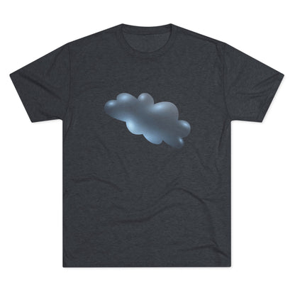 Serene Cloudscape - Dreamy Cloud Soft Unisex Tri-Blend Crew Tee