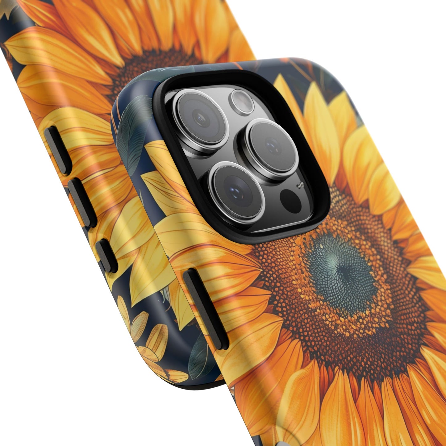 Sunflower Phone Case - Floral Design for Nature Lovers, Cute Spring Accessory, Gift for Her, Eco-Friendly Cover