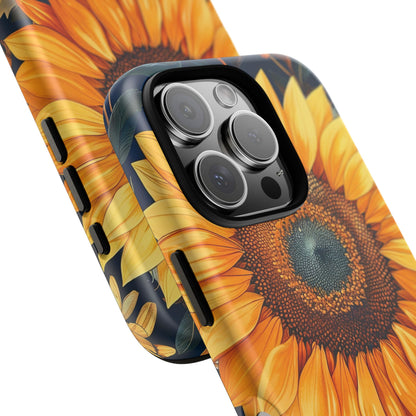 Sunflower Phone Case - Floral Design for Nature Lovers, Cute Spring Accessory, Gift for Her, Eco-Friendly Cover