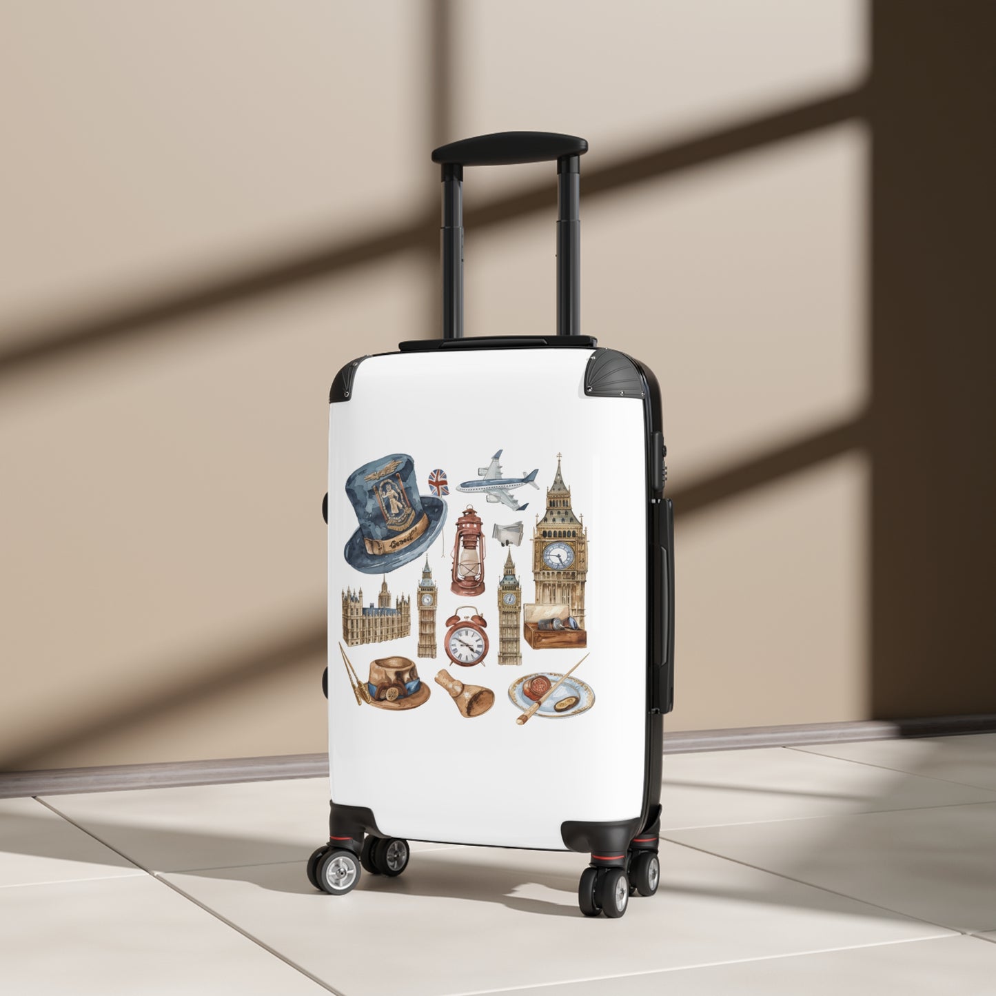 Vintage London Keepsakes Suitcase