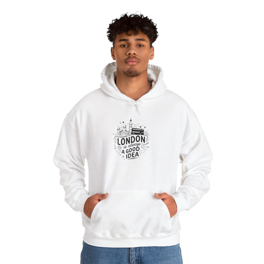 Unisex Heavy Blend™ Hooded Sweatshirt - London is Always a Good Idea