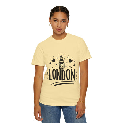Unisex Garment-Dyed T-shirt - Lovely London