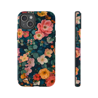 Floral Phone Case | Tough Cases | Stylish Protection, Flower Design, Gift for Her, Trendy Accessory, Cute Phone Covers, Spring Vibe