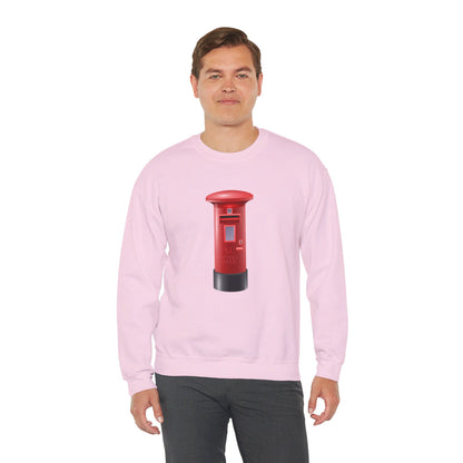 Unisex Heavy Blend™ Crewneck Sweatshirt Classy - Classic UK Royal Mailbox