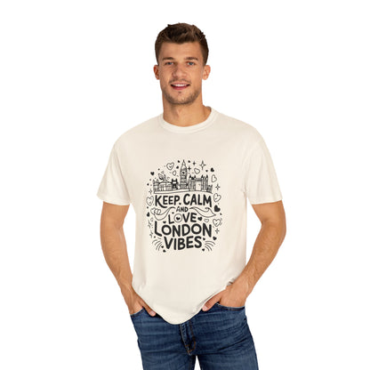 London Vibes Unisex Garment-Dyed T-shirt