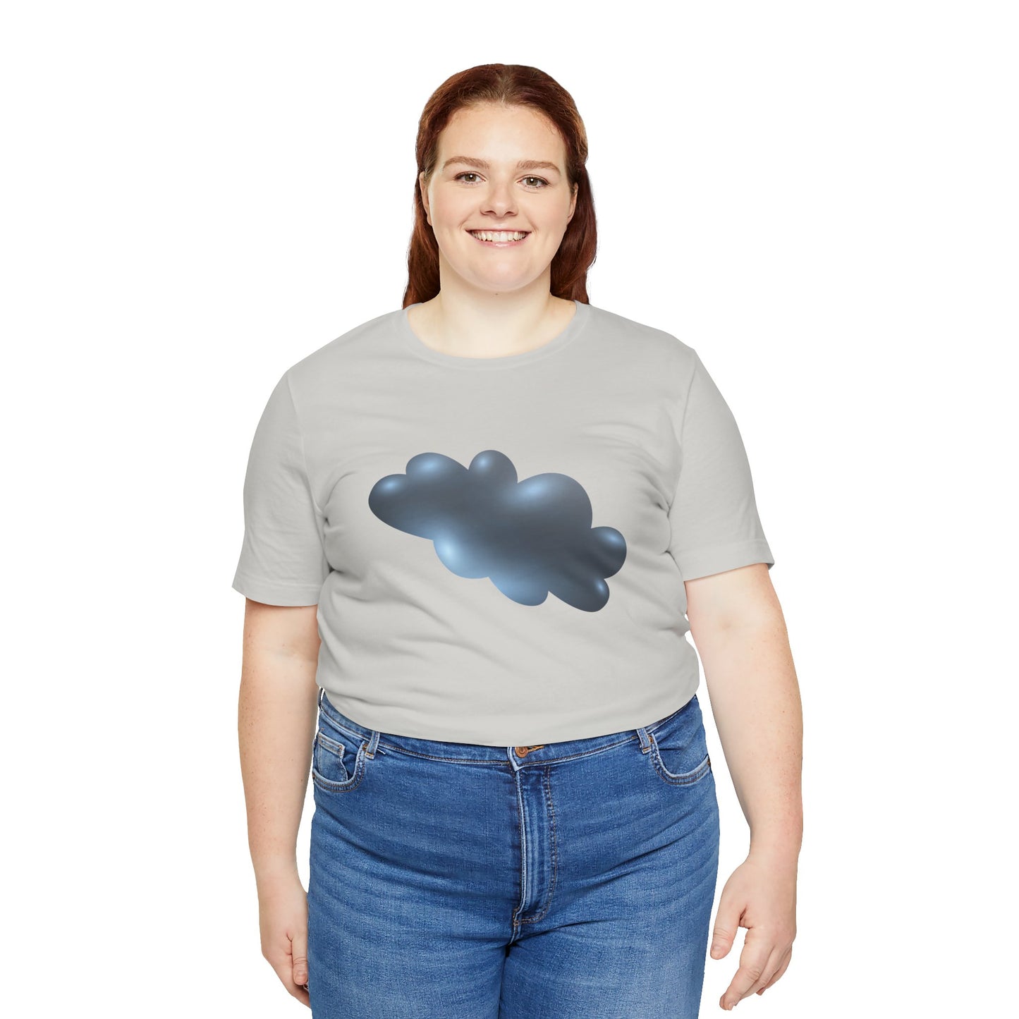 Unisex Jersey Short Sleeve Tee - Serene Cloudscape - Dreamy Cloud