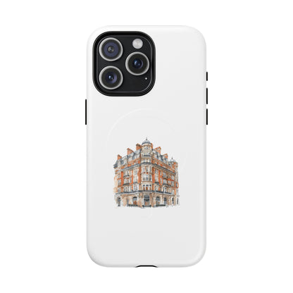 Elegant Tough Magnetic Case with Urban Design, Phone Case, Smartphone Protector, Gift for Her, Unique Tech Accessories