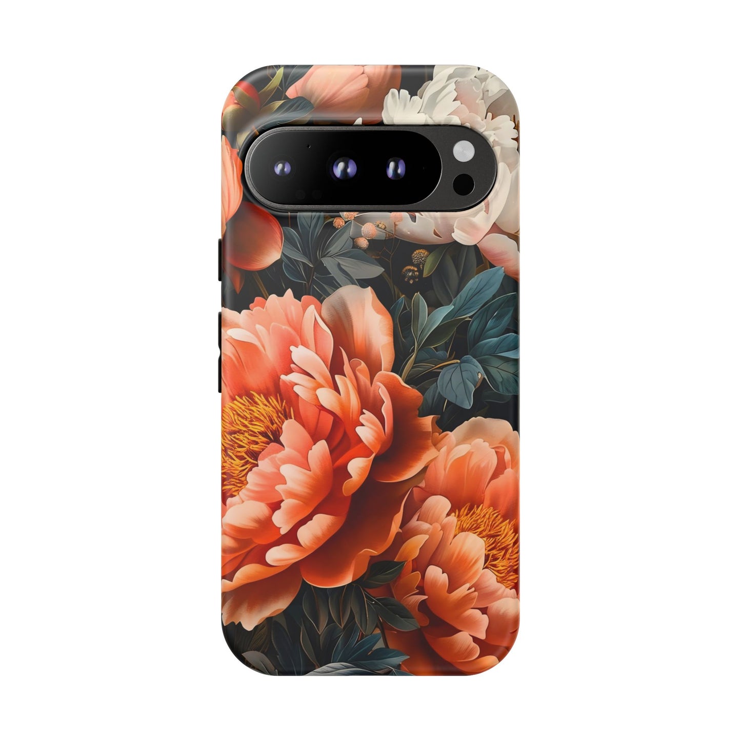 Floral Phone Case - Tough Cases, Durable Cover, Flower Design, Unique Gift, Phone Accessories