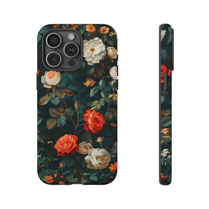 Floral Phone Case | Tough Cases with Elegant Design | Gift for Her, Mother's Day, Birthdays, Personalized, Trendy Tech Accessories