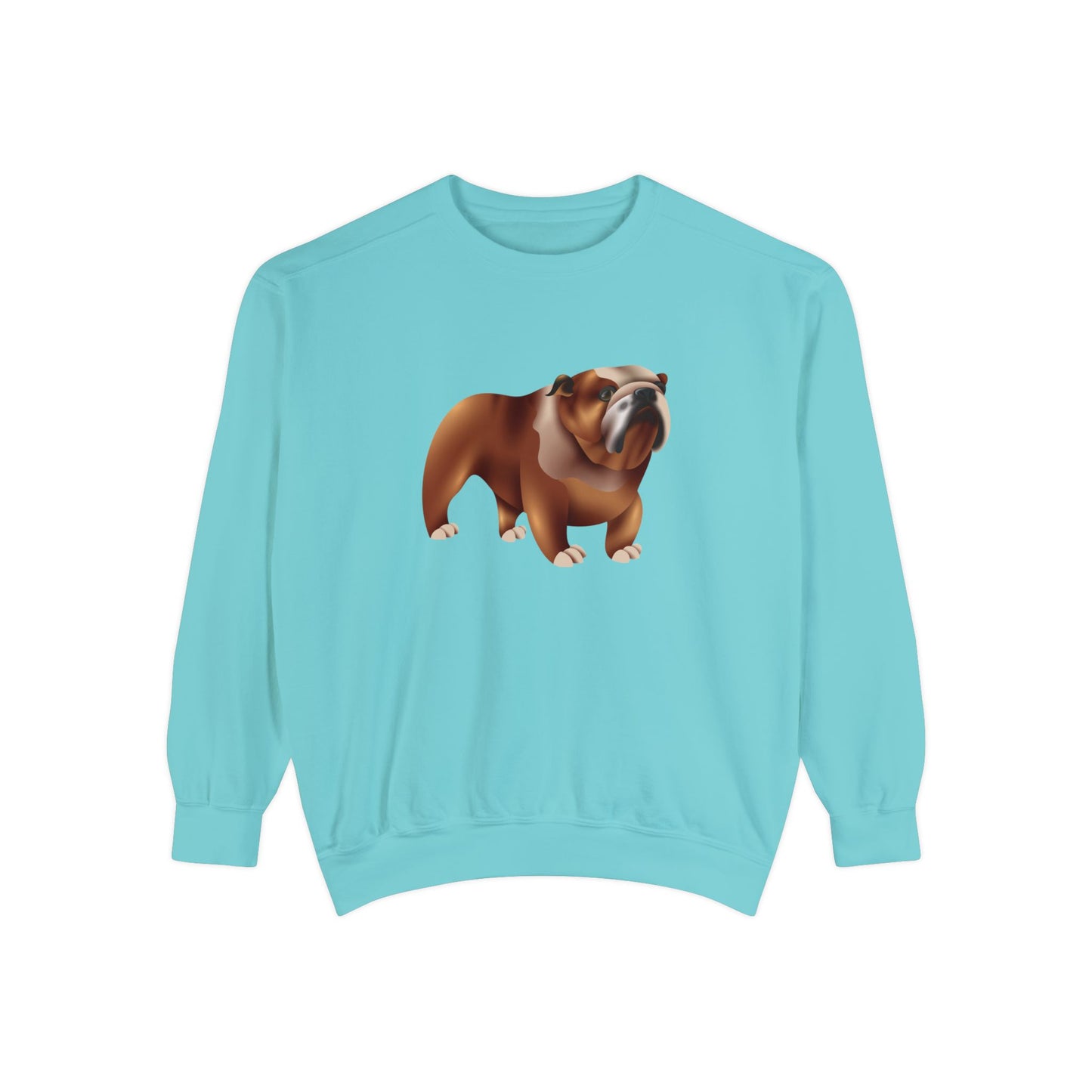 Unisex Garment-Dyed Sweatshirt All Day Wear - British Dog