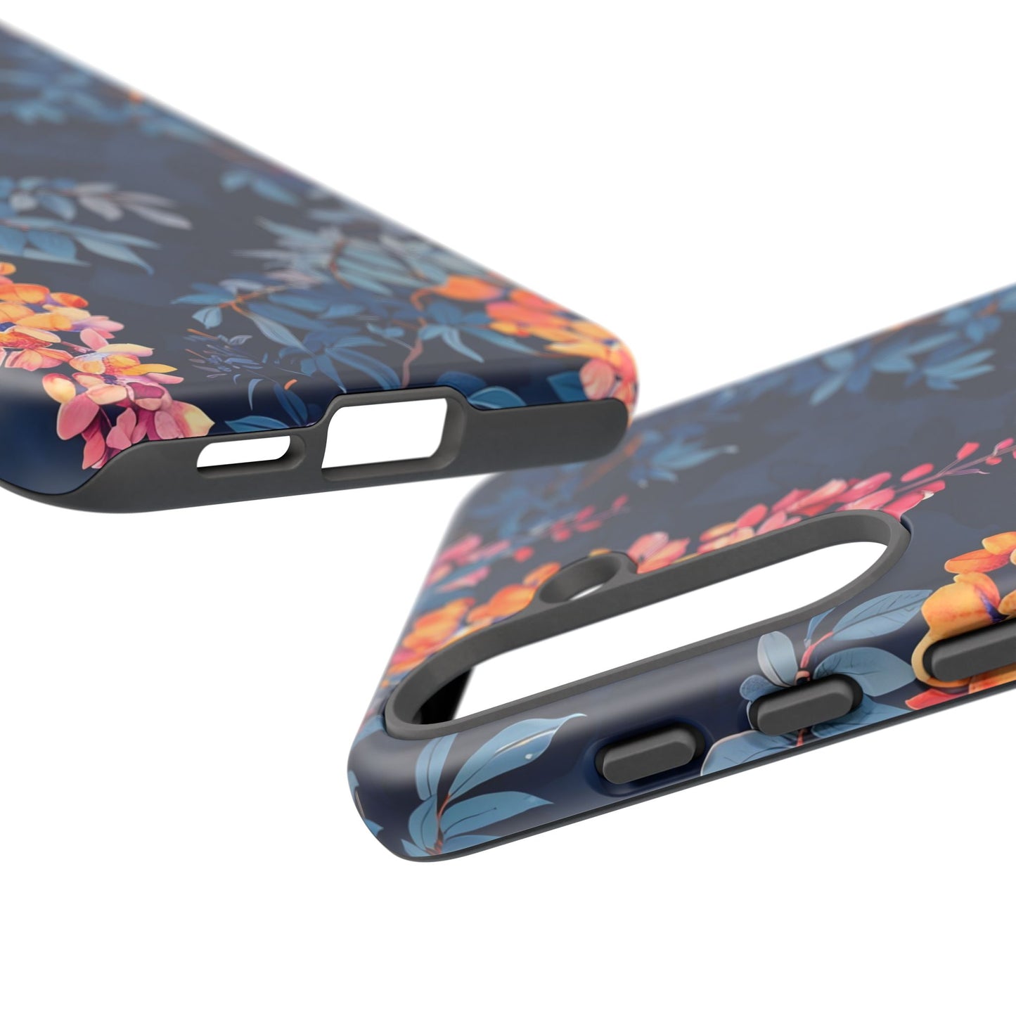 Floral iPhone Case, Tough Phone Cover, Gift for Her, Nature Lover Accessory, Spring Decor, Unique Floral Design