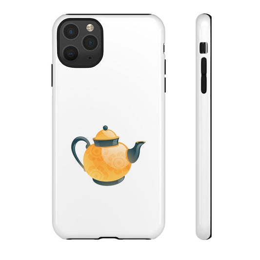 Stylish Phone Case with Teapot Design, Perfect Gift for Tea Lovers, Unique Accessory for Any Occasion, Durable Protection, Trendy Tech Gear