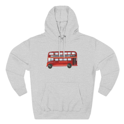 Vintage Car Trendy Three-Panel Fleece Hoodie