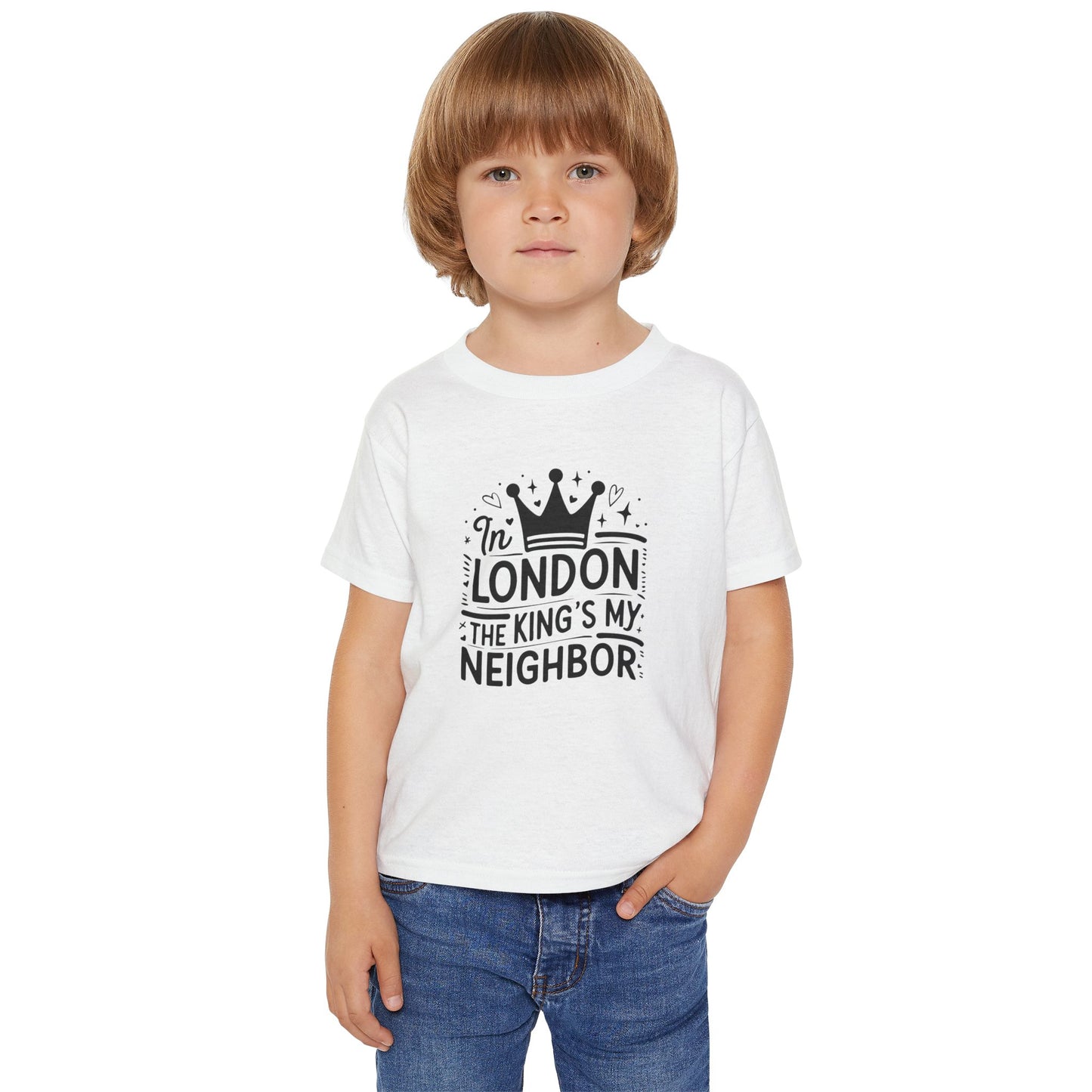 Toddler T-Shirt - In London The king's my neighbor