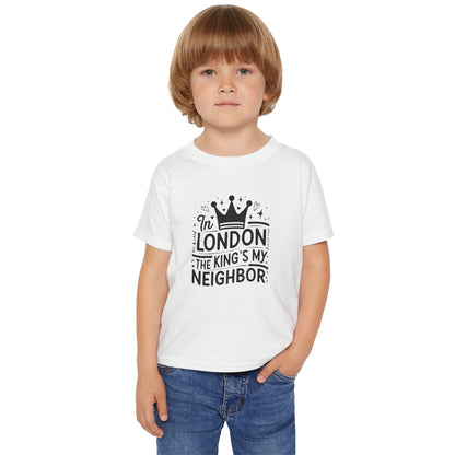 Toddler T-Shirt - In London The king's my neighbor