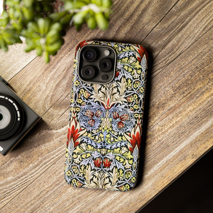 Stylish Phone Case - Floral Design, Tough Cases, Gift for Her, Phone Accessories, Trendy Tech, Unique Cell Phone Cover