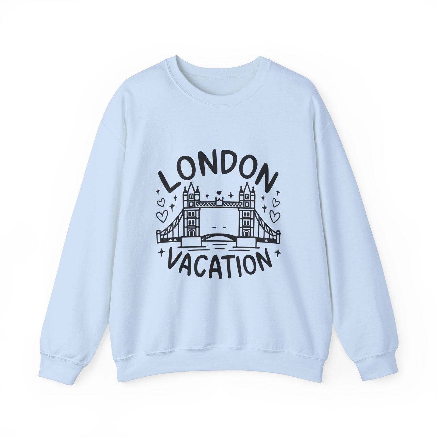 Unisex Heavy Blend™ Crewneck Sweatshirt Versatile - London's Vacation