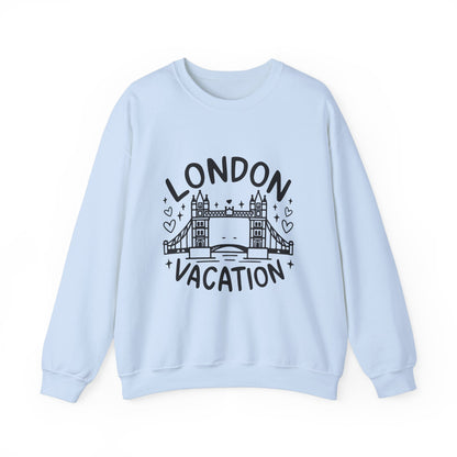 Unisex Heavy Blend™ Crewneck Sweatshirt Versatile - London's Vacation