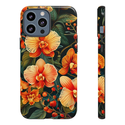 Floral Phone Case - Tough Cases, Protective Cover, Gift for Her, Smartphone Accessory, Floral Design, Nature-Inspired