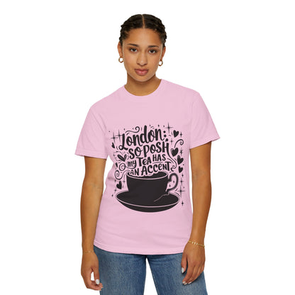 Unisex Garment-Dyed T-shirt - London's Nostalgic Tea