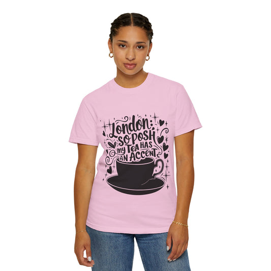 Unisex Garment-Dyed T-shirt - London's Nostalgic Tea