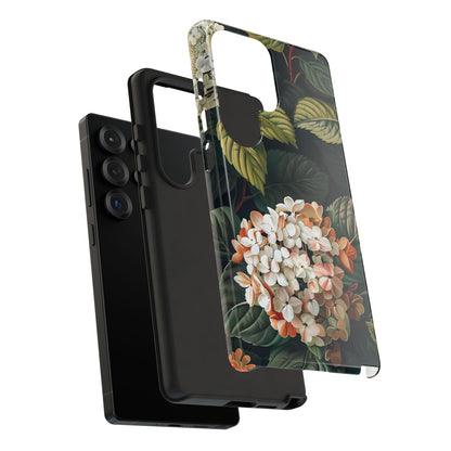 Floral Phone Case - Tough Cases, Nature Lover Gift, Floral Design, Botanical Phone Cover, Stylish Cellphone Accessory, Mother's Day Gift