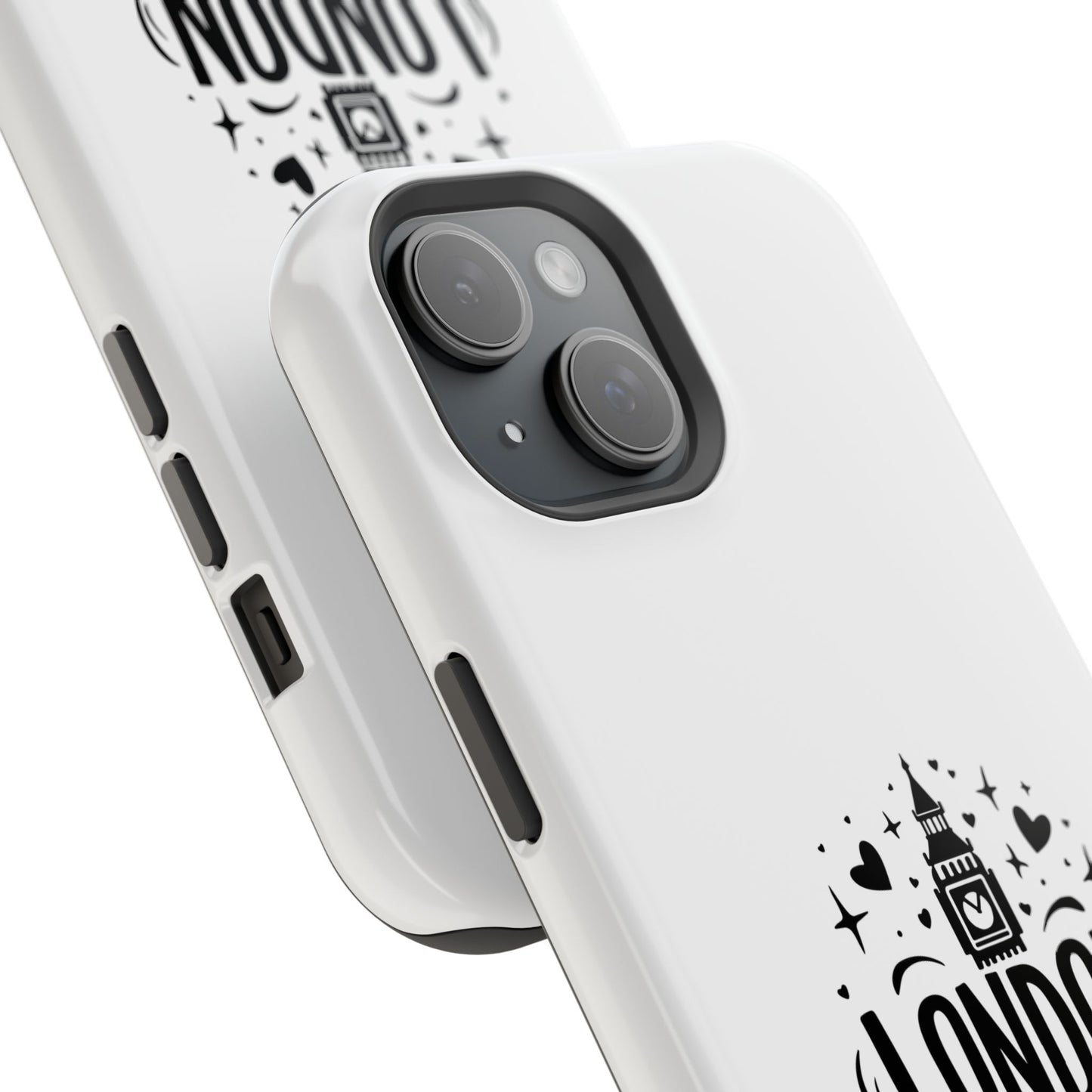 Stylish Magnetic Phone Case with London Design, Travel Gift, Unique Protection, Customizable Accessories, Phone Cover, Modern Tech