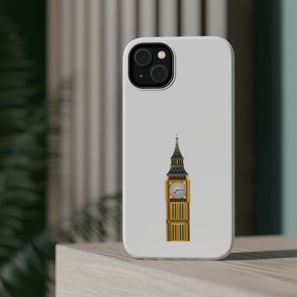 Big Ben Magnetic Phone Case, Unique Phone Cover, London-Themed Gift, Trendy Cell Case, Custom iPhone Accessory