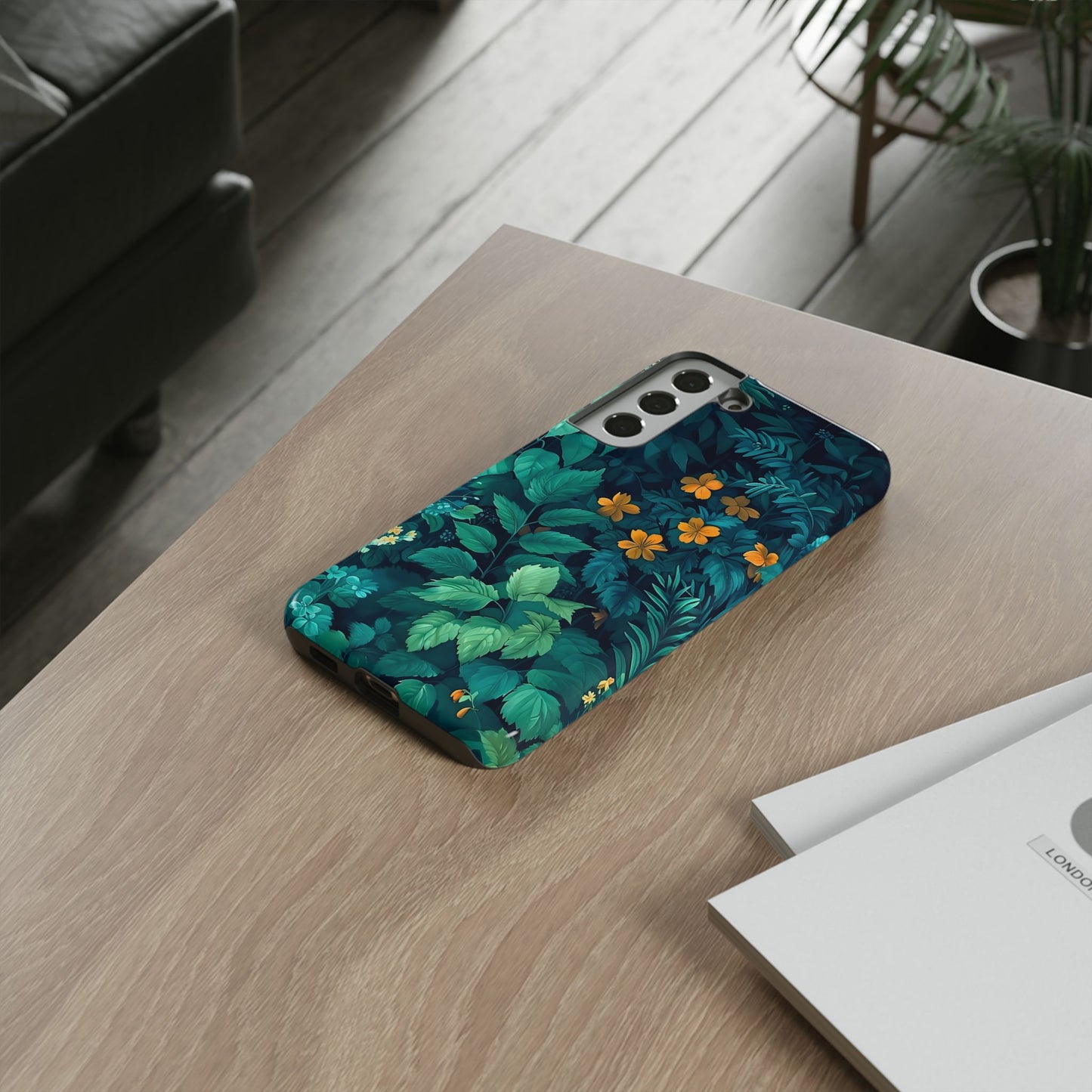 Tropical Phone Case - Vibrant Floral Design, Nature Lover Gift, Summer Accessory, Eco-friendly Phone Cover, Unique Phone Protector