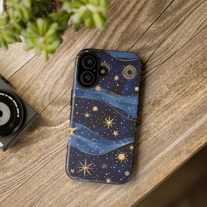 Cosmic Phone Case - Tough Cases, Galaxy Art, Starry Sky, Trendy Accessories, Space Lover Gift, Celestial Design