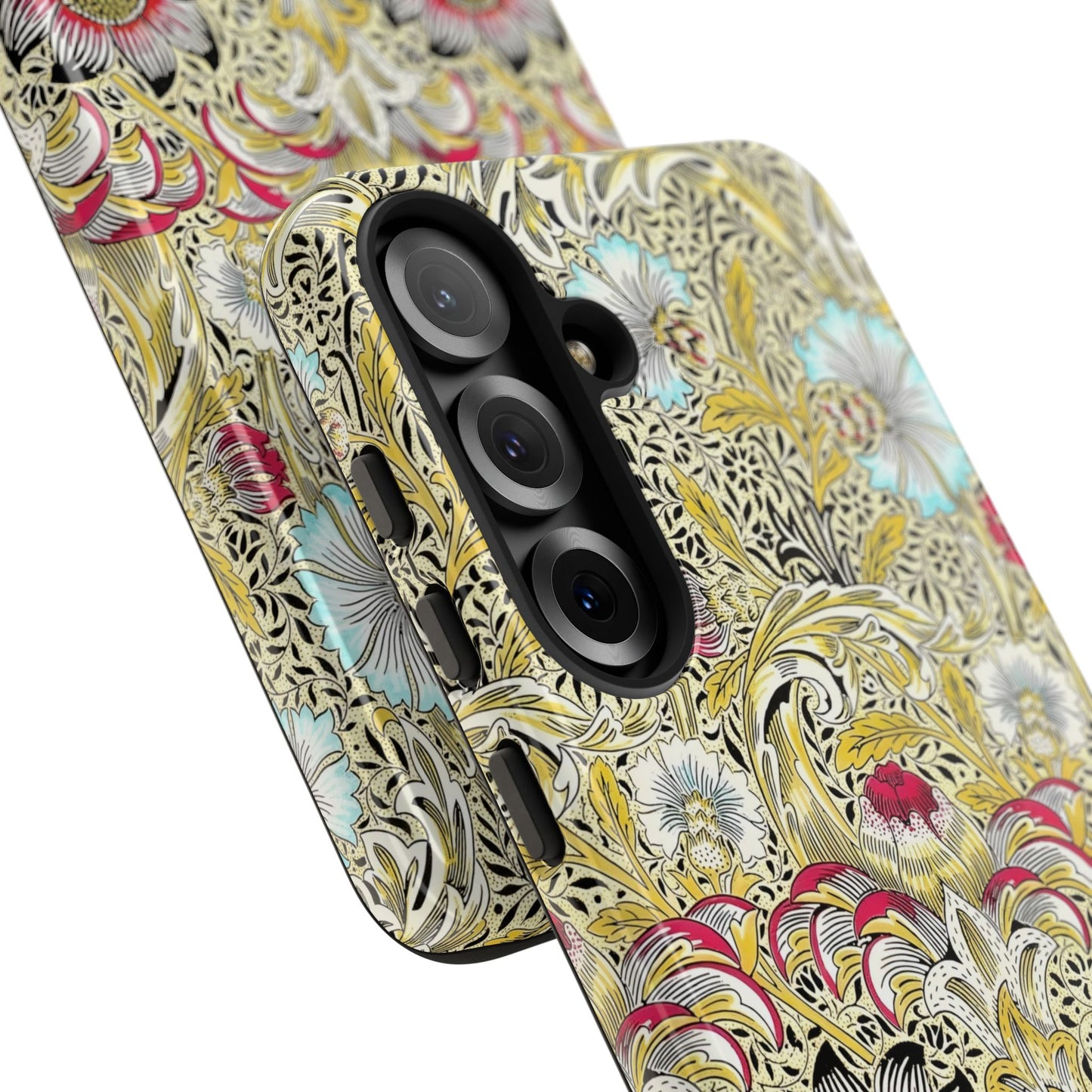 Floral Phone Case - Tough Cases, Floral Design, Stylish, Protective, Unique Gift for Her, Phone Accessories