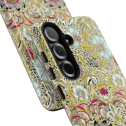 Floral Phone Case - Tough Cases, Floral Design, Stylish, Protective, Unique Gift for Her, Phone Accessories
