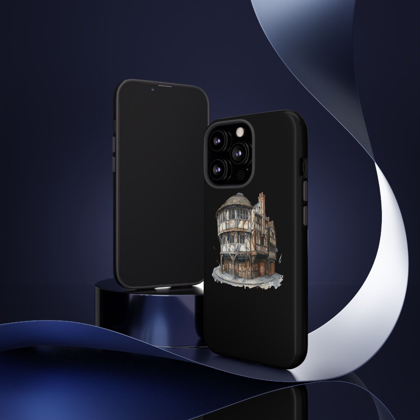 Stylish Phone Case featuring Unique Building Design, Art Lover Gift, Durable Phone Cover, Trendy Gadget Accessory, Unique Gift for Her