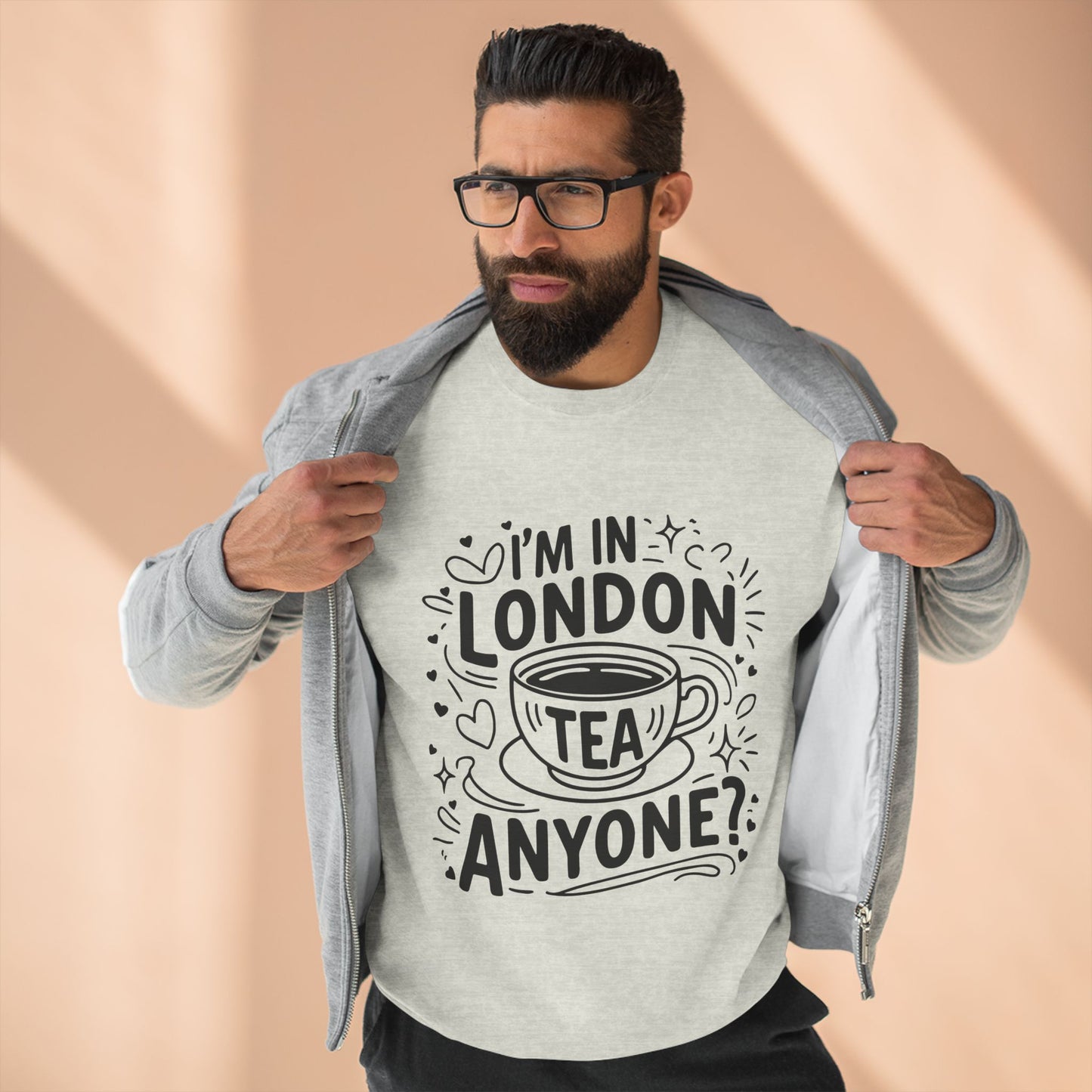 Unisex Crewneck Sweatshirt - London's Relaxing tea for Everyone