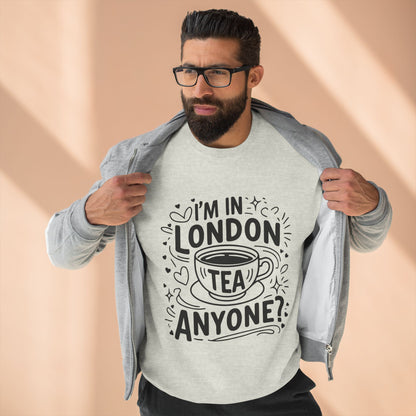 Unisex Crewneck Sweatshirt - London's Relaxing tea for Everyone