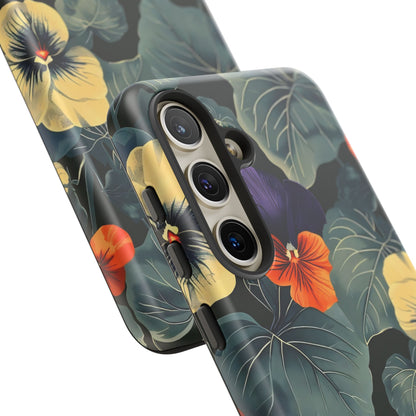Tough Cases Floral iPhone Case, Tough Phone Cover, Stylish Floral Design, Gift for Her, Summer Vibe, Durable Protective Case