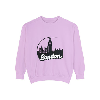 Unisex Garment-Dyed Sweatshirt Elegant - Lovely London