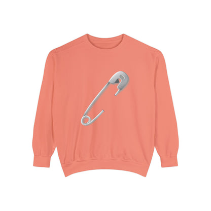 Unisex Garment-Dyed Sweatshirt Trendy - Sfety Pin