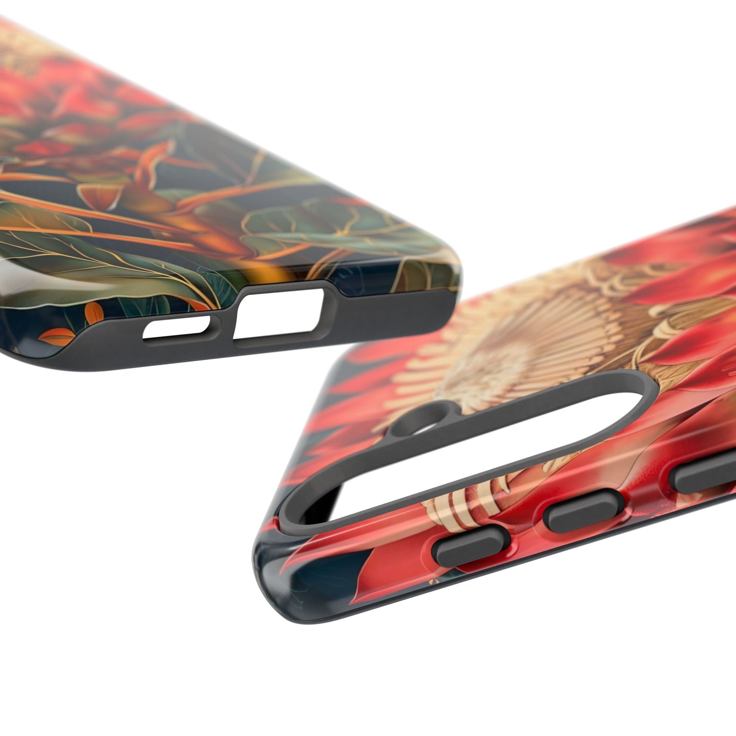 Tough Cases: Vibrant Floral Phone Case, Tough Phone Covers, Floral Art Cases, Nature Design Accessories, Gift for Nature Lovers